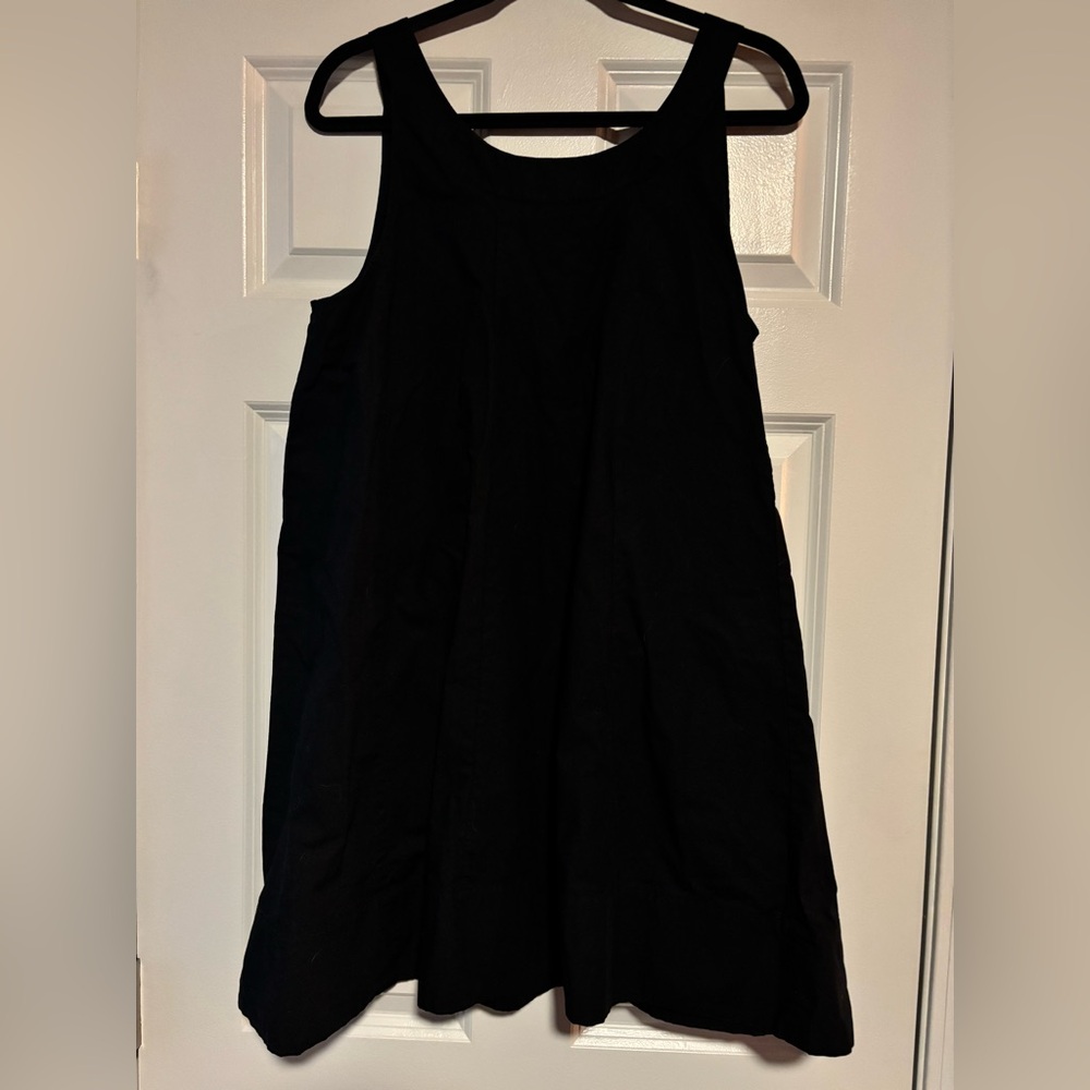 J. Crew Scoop neck Swing Cotton Dress, size Large - Picture 5 of 7